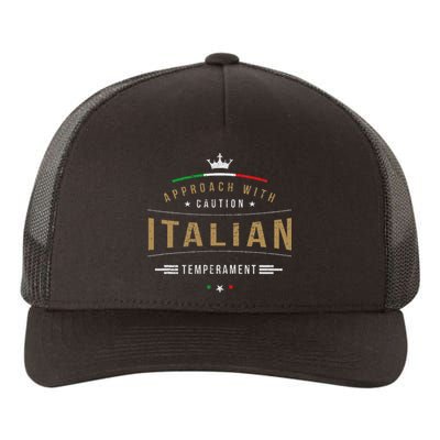 Italian Quote Funny Italy Pun Yupoong Adult 5-Panel Trucker Hat