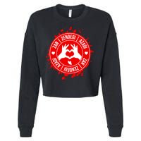Iran Quote Free Iran | Zan Zendegi Azadi | Love Freedom Cropped Pullover Crew
