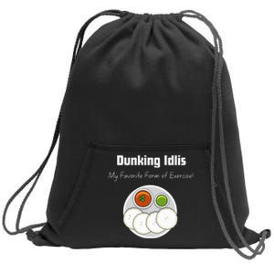 Indian Quotes Idli Lovers Indian Food Culture Sweatshirt Cinch Pack Bag