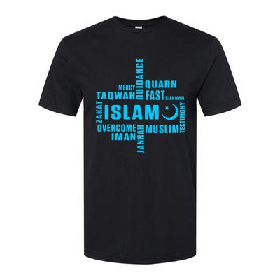 Islam Quran Mosque Muslim Islamic Religion Allah Eid Gift Softstyle CVC T-Shirt