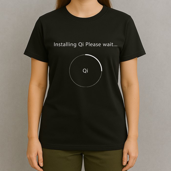 Installing Qi Please Wait Qigong T-Shirt