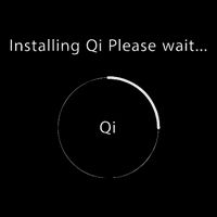 Installing Qi Please Wait Qigong Mousepad