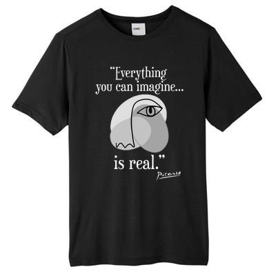 Inspirational Quote Pablo Picasso Tall Fusion ChromaSoft Performance T-Shirt