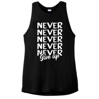 Inspiring Quote Proud Melanin Cool Black Lives Matter Funny Gift Ladies PosiCharge Tri-Blend Wicking Tank