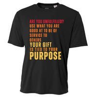 Inspirational Quote Purposes Saying Cooling Performance Crew T-Shirt