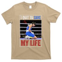 I Quit To Save My Life Carini Italian Boxer Women Boxing T-Shirt