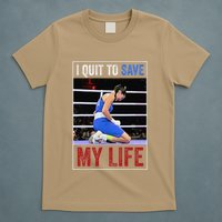 I Quit To Save My Life Carini Italian Boxer Women Boxing T-Shirt