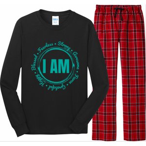 Inspirational Quote When Kindness Matters Funny Gift Long Sleeve Pajama Set