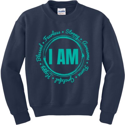 Inspirational Quote When Kindness Matters Kids Sweatshirt