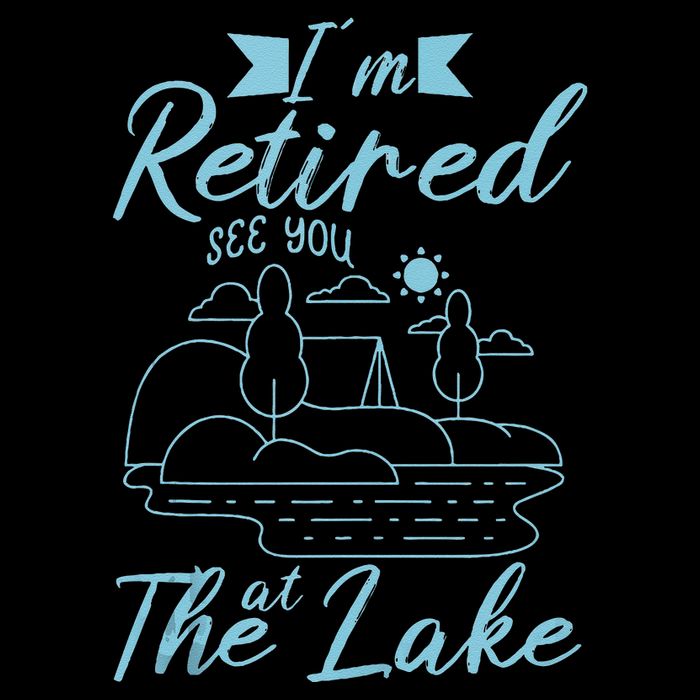 IM Retired 2025 See You At The Lake Fishing Lover Trip Sustainable Knit Beanie