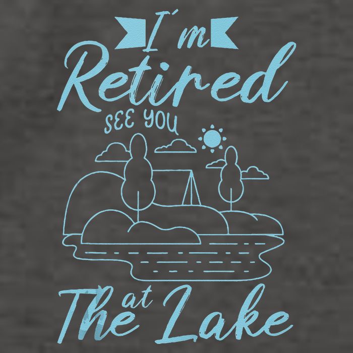 IM Retired 2025 See You At The Lake Fishing Lover Trip Vector Backpack