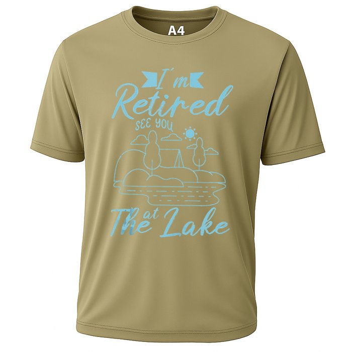 IM Retired 2025 See You At The Lake Fishing Lover Trip Cooling Performance Crew T-Shirt