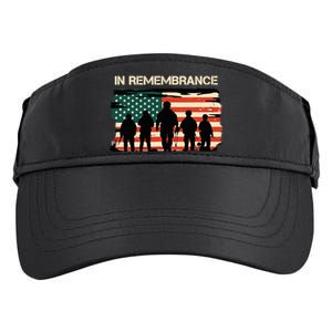 In Remembrance American Flag Usa Adult Drive Performance Visor