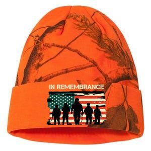 In Remembrance American Flag Usa Kati Licensed 12" Camo Beanie