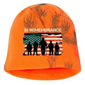 In Remembrance American Flag Usa Kati - Camo Knit Beanie