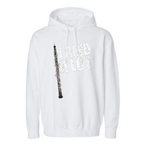 I Reed A Lot Oboe Player Funny Oboes Music Garment-Dyed Fleece Hoodie