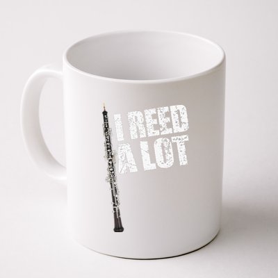 I Reed A Lot Oboe Player Funny Oboes Music Coffee Mug