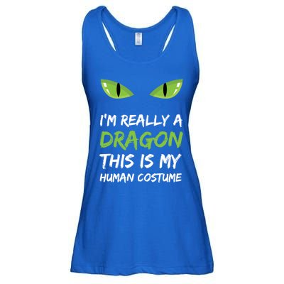 IM Really A Dragon This Is My Hu Costume Gift Cute Ladies Essential Flowy Tank