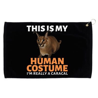 Im Really A Caracal Cat Funny Big Floppa My Beloved Meme Grommeted Golf Towel