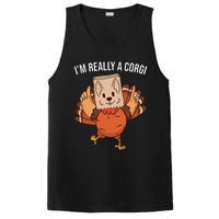 I'm Really A Corgi Thanksgiving Turkey Fake Corgi Dog PosiCharge Competitor Tank