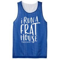 I Run A Frat House #Momof Mom Gift Mesh Reversible Basketball Jersey Tank