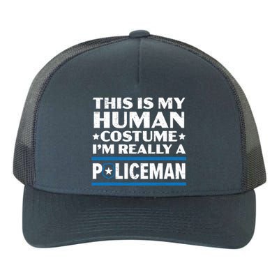 I'm Really A Policeman Police Officer Law Enforcement Gift Yupoong Adult 5-Panel Trucker Hat