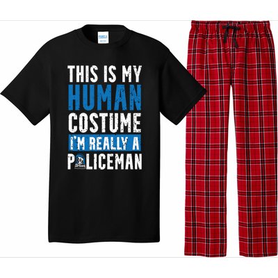 I'm Really A Policeman Police Officer Law Enforcement Gift Pajama Set