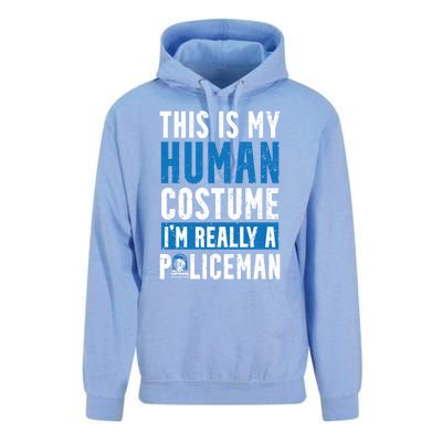 I'm Really A Policeman Police Officer Law Enforcement Gift Unisex Surf Hoodie