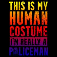 I'm Really A Policeman Police Officer Law Enforcement Gift Impact Tech Backpack