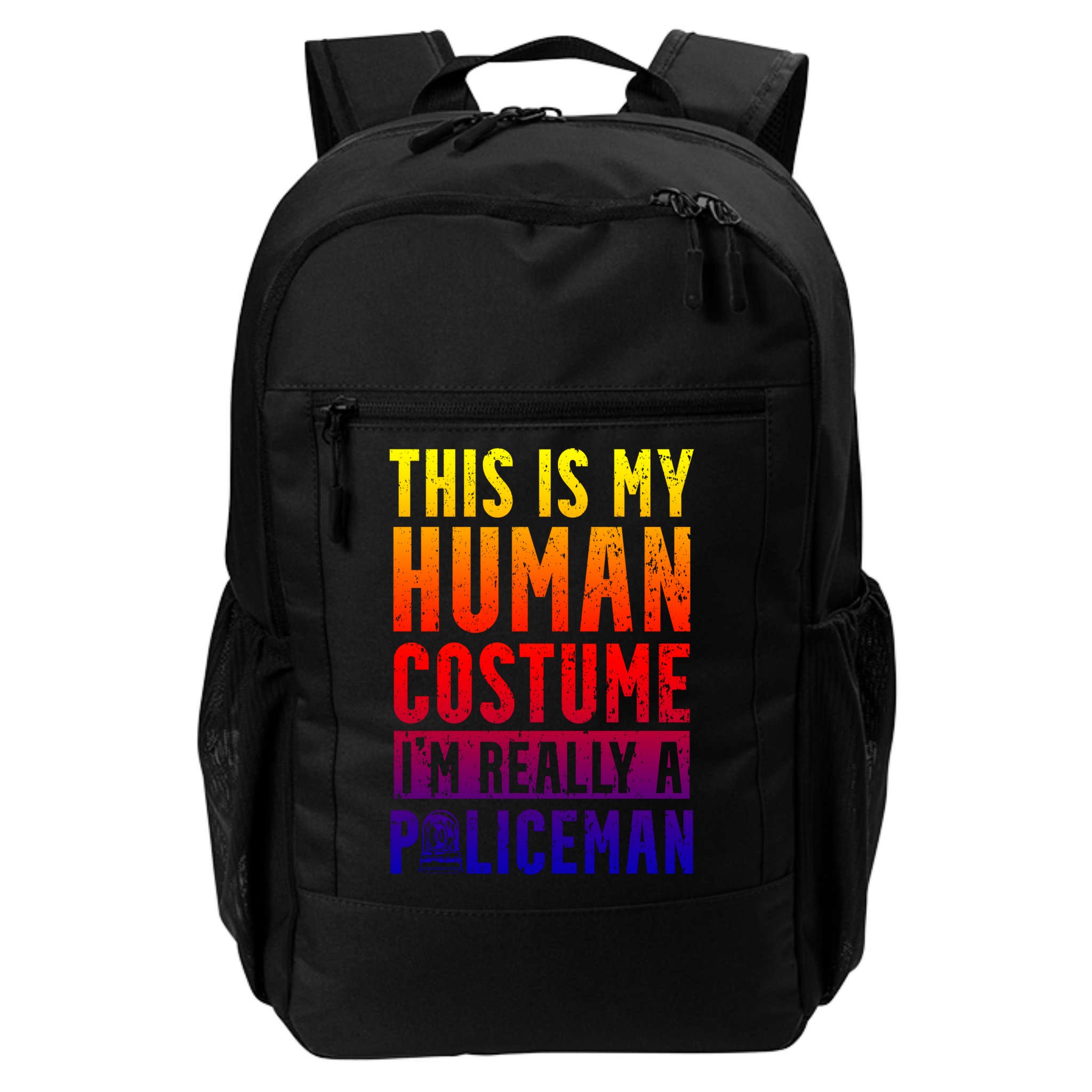 I'm Really A Policeman Police Officer Law Enforcement Gift Backpack