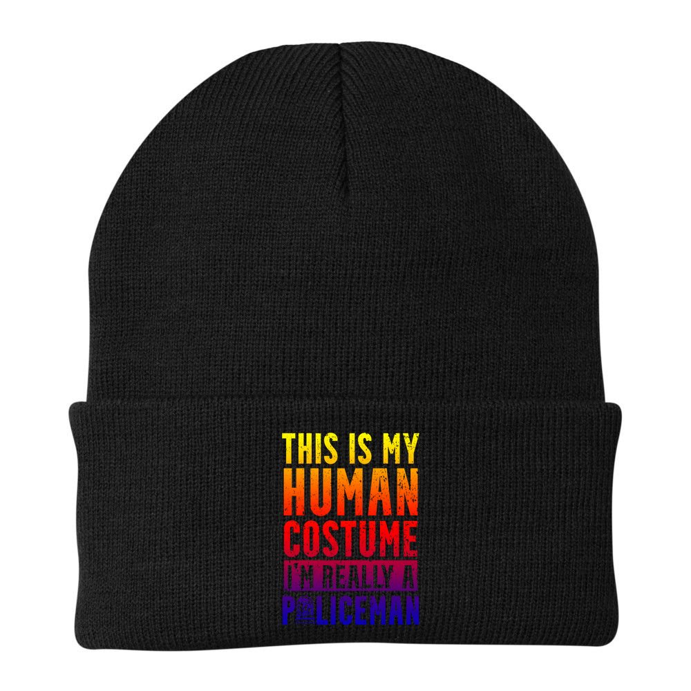 I'm Really A Policeman Police Officer Law Enforcement Gift Beanie