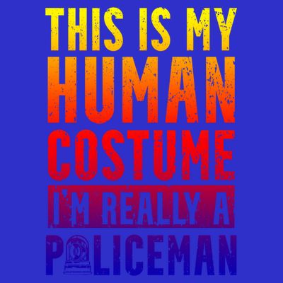 I'm Really A Policeman Police Officer Law Enforcement Gift T-Shirt