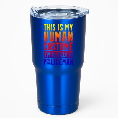 I'm Really A Policeman Police Officer Law Enforcement Gift Tumbler