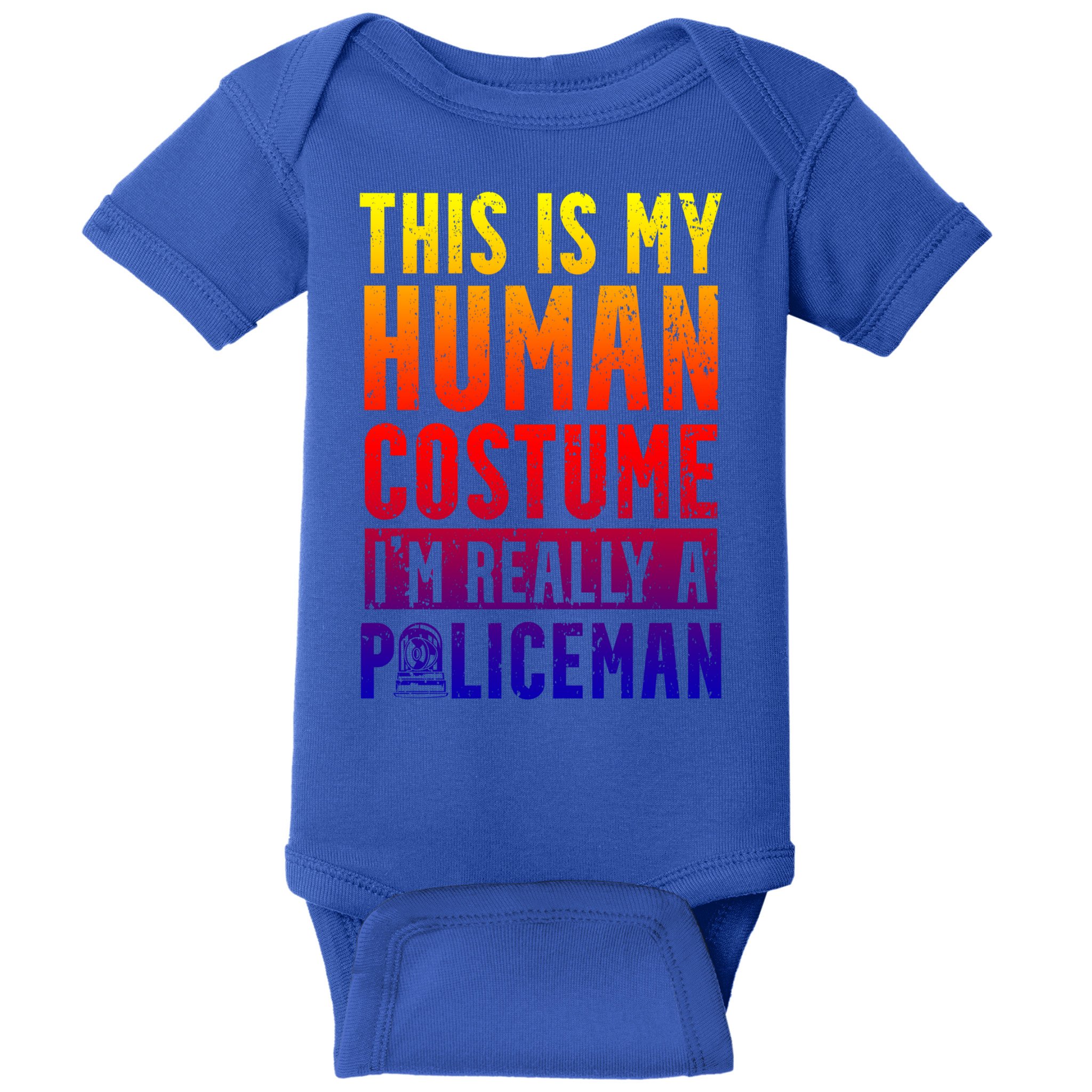 I'm Really A Policeman Police Officer Law Enforcement Gift Baby Bodysuit