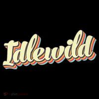 Idlewild Retro Art Baseball Font Vintage Tall T-Shirt