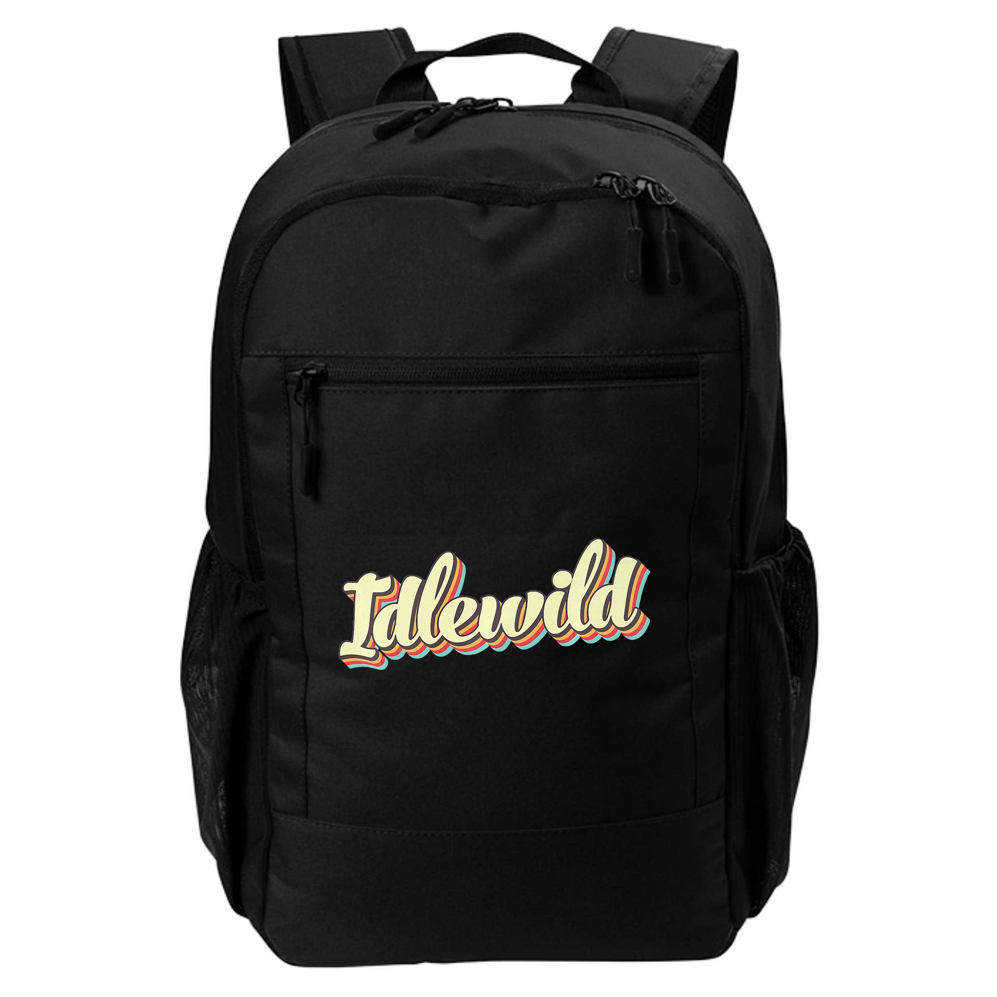 Idlewild Retro Art Baseball Font Vintage Backpack