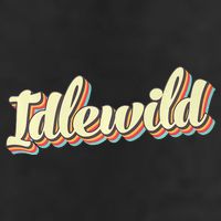 Idlewild Retro Art Baseball Font Vintage Golf Towel