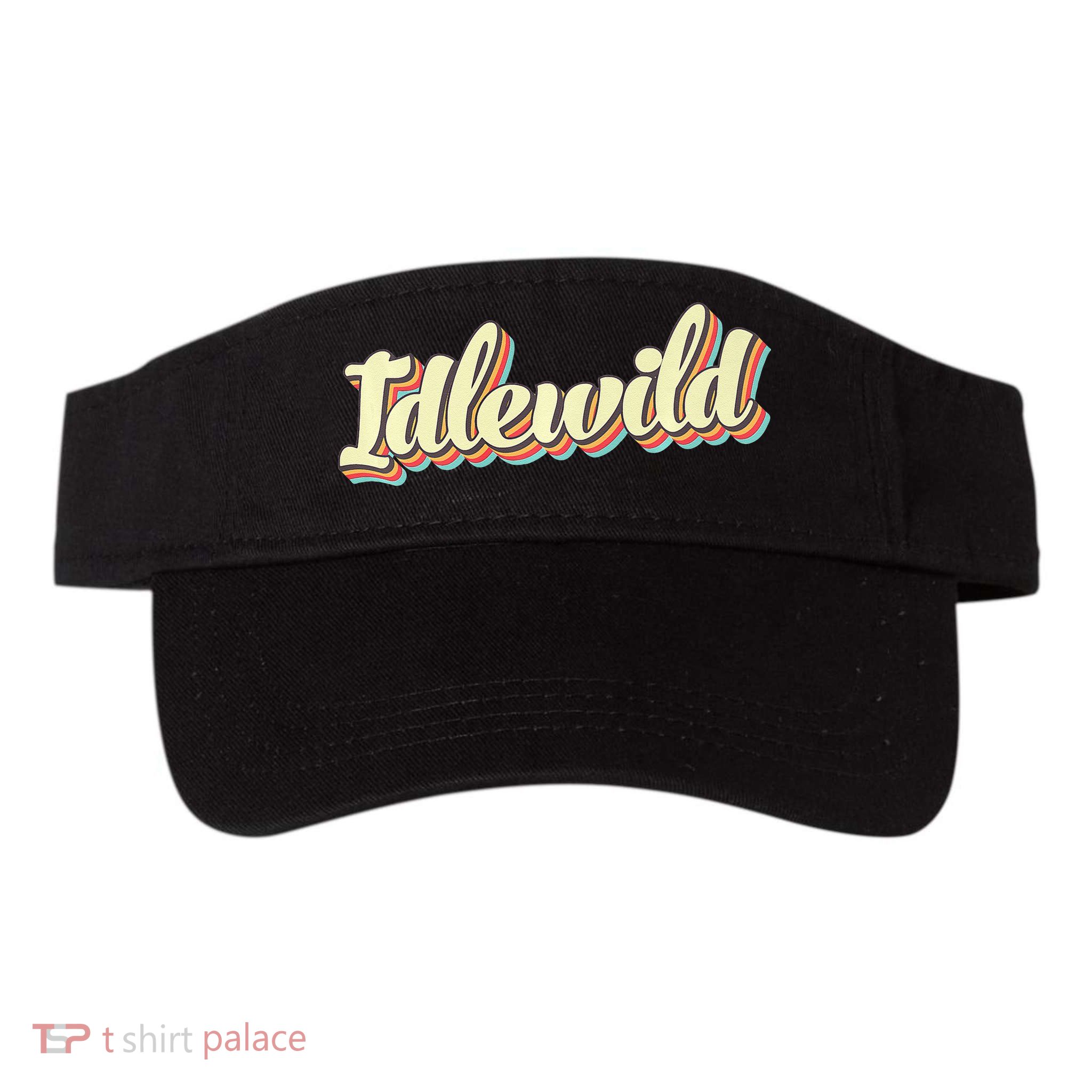 Idlewild Retro Art Baseball Font Vintage Visor