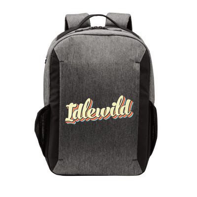 Idlewild Retro Art Baseball Font Vintage Vector Backpack