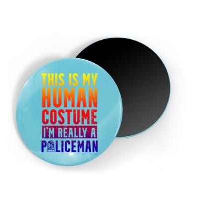 I'm Really A Policeman Police Officer Law Enforcement Gift Magnet