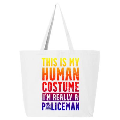 I'm Really A Policeman Police Officer Law Enforcement Gift 25L Jumbo Tote