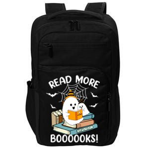 Im Really A Ghost Read More Boooooks Cute Ghost Books Lover Gift Impact Tech Backpack