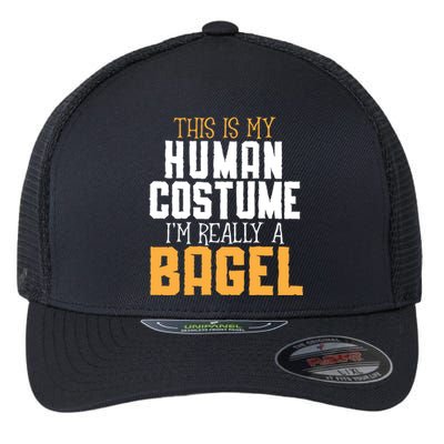 Im Really A Bagel Foodie Bread Bakery Food Lover Jewish Meaningful Gift Flexfit Unipanel Trucker Cap