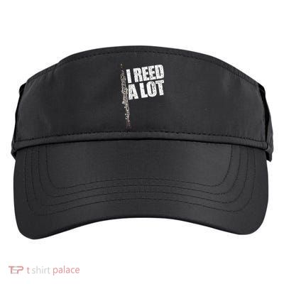 I Reed A Lot Oboe Player Funny Oboes Music Gift Adult Drive Performance Visor