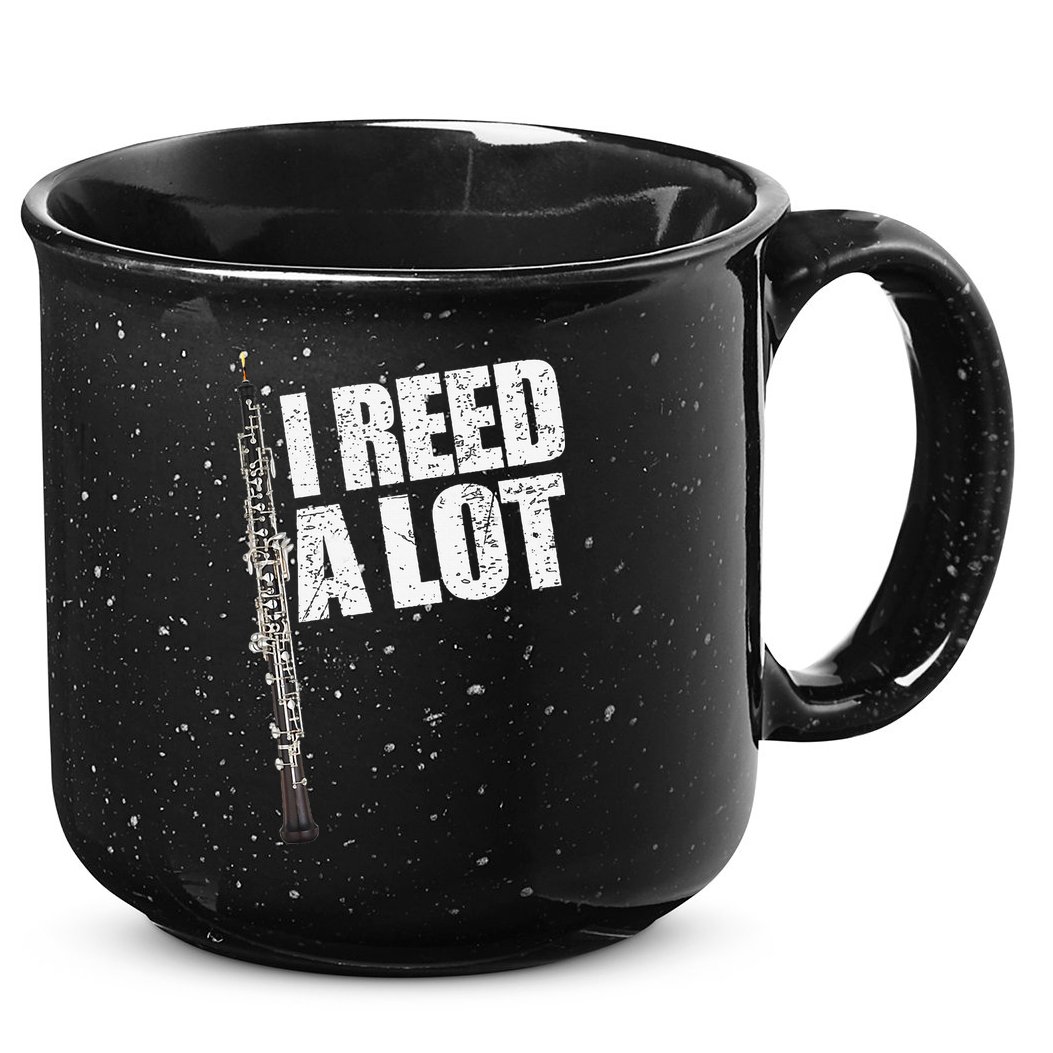 I Reed A Lot Oboe Player Funny Oboes Music Gift 15oz Campfire Ceramic Mug