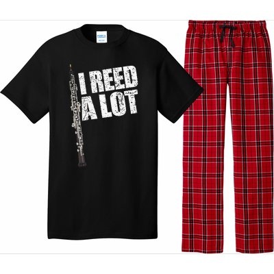 I Reed A Lot Oboe Player Funny Oboes Music Gift Pajama Set