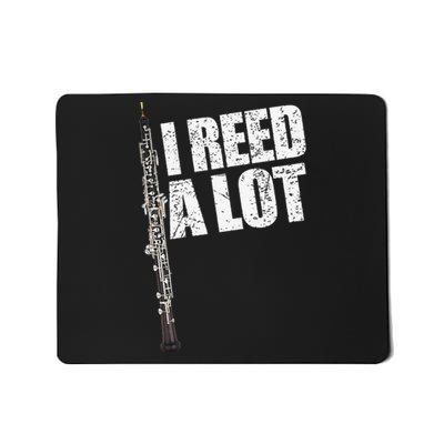 I Reed A Lot Oboe Player Funny Oboes Music Gift Mousepad