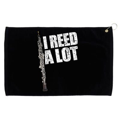 I Reed A Lot Oboe Player Funny Oboes Music Gift Grommeted Golf Towel