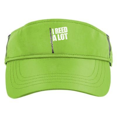 I Reed A Lot Oboe Player Funny Oboes Music Gift Adult Drive Performance Visor