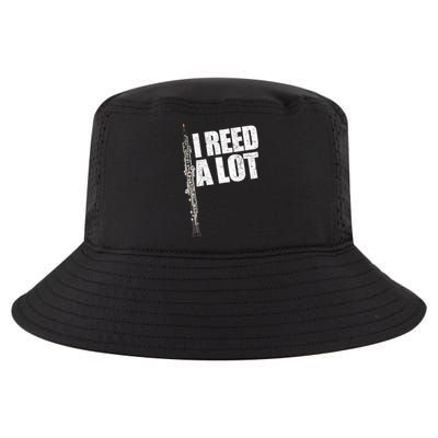 I Reed A Lot Oboe Player Funny Oboes Music Gift Cool Comfort Performance Bucket Hat